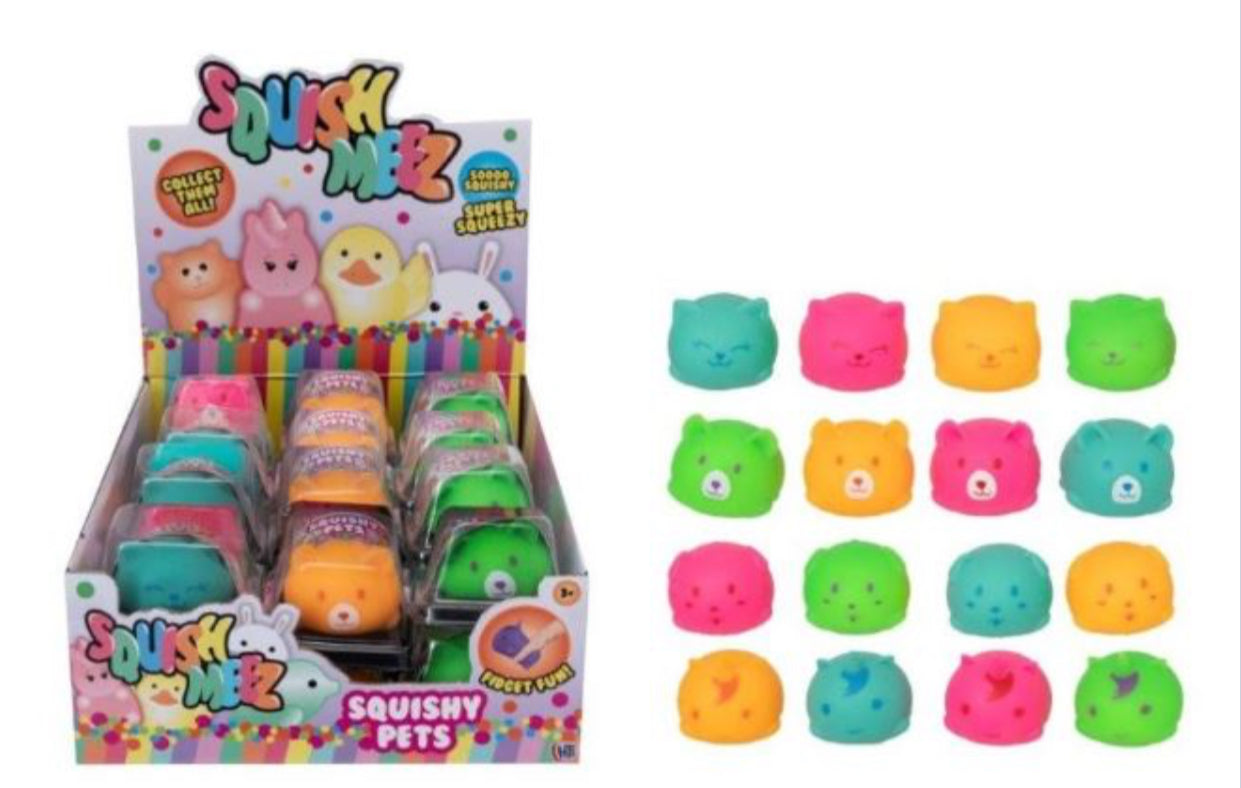 Squish Meez Squeeze Squishy Pet Toy