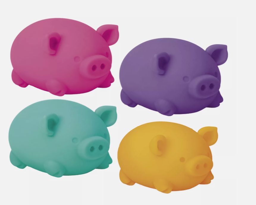NeeDoh Dig It Pig Anxiety Fidget Stress Ball