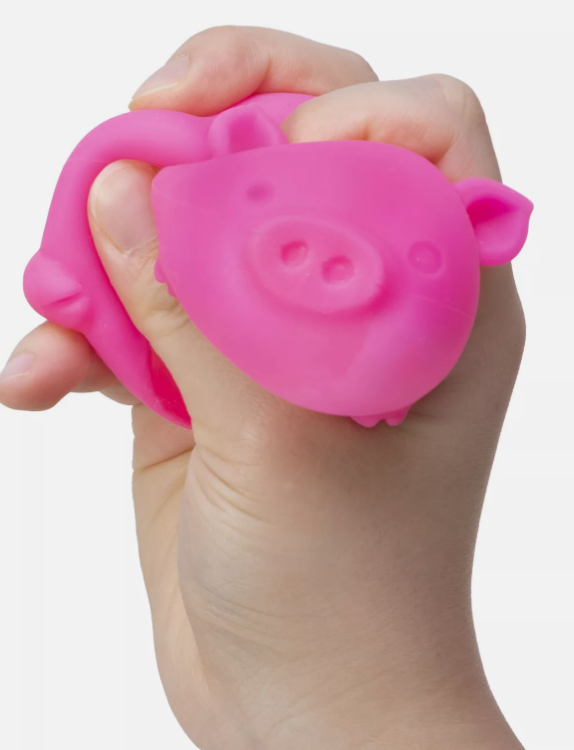 NeeDoh Dig It Pig Anxiety Fidget Stress Ball