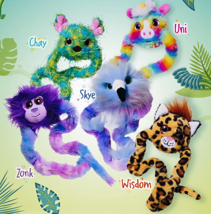 Tangle® Furry Fidget Friends Plush Sensory Fidget Toy