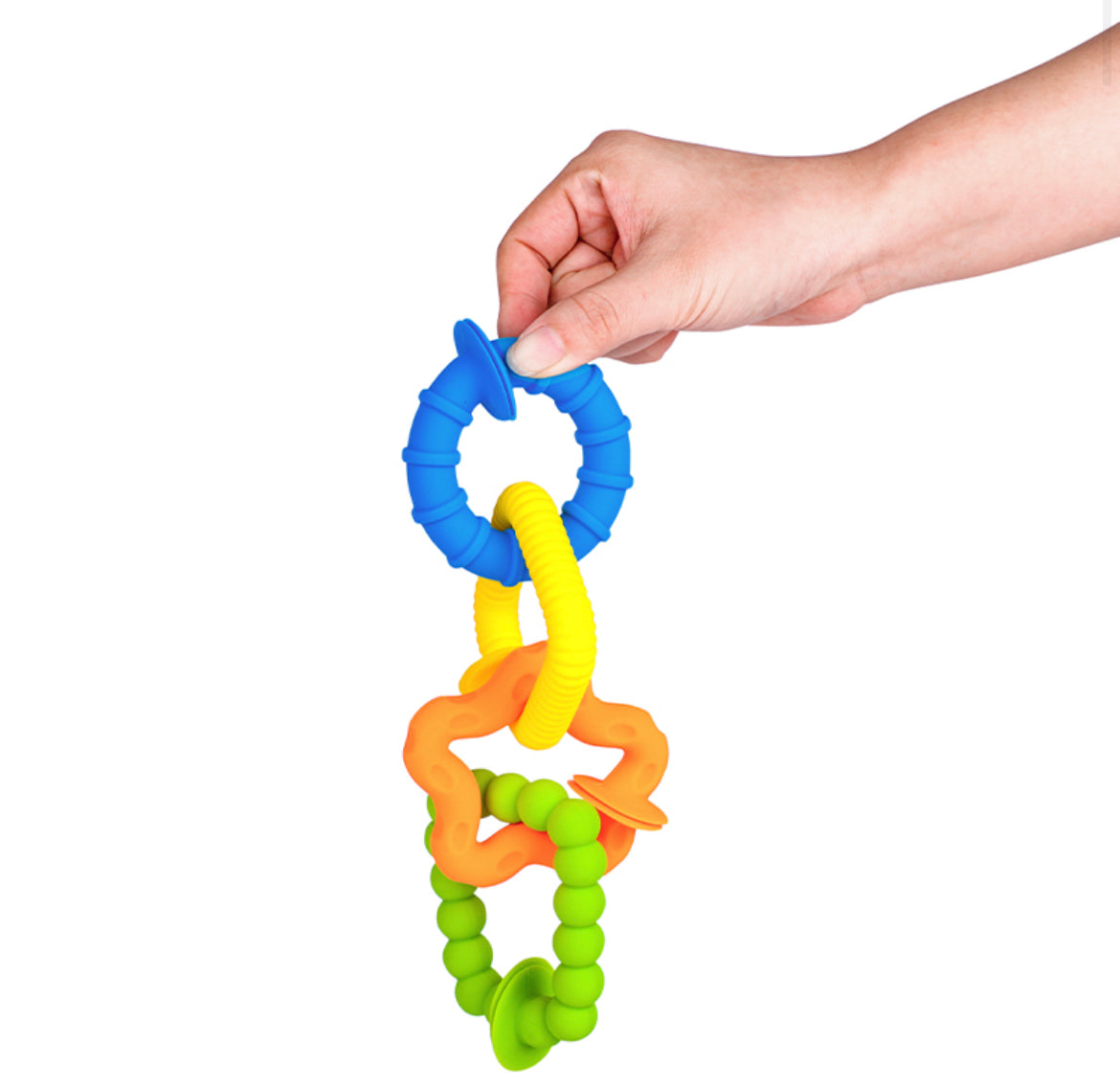 6 x Sensory Textured Rings